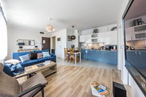 Kuchyň nebo kuchyňský kout v ubytování Apartamenty Izerskie