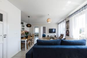 TV a/nebo společenská místnost v ubytování Apartamenty Izerskie