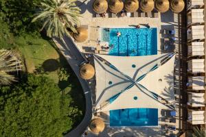 Вид на бассейн в Oasis Spa Club Dead Sea Hotel - 18 Plus или окрестностях