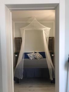 Postel nebo postele na pokoji v ubytování Casa Daflanna in Salento