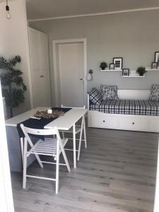 Postel nebo postele na pokoji v ubytování Casa Daflanna in Salento