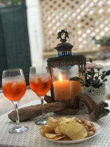 Nápoje v ubytování Casa Daflanna in Salento