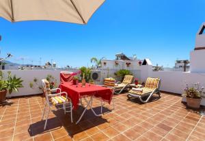 Balkon lub taras w obiekcie El rincon de lola in nerja