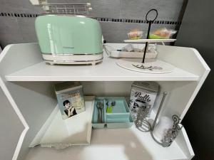 A kitchen or kitchenette at Casa vacanze Baglio Barcellona Mondello