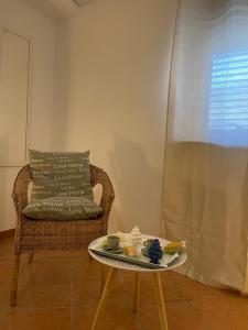 A seating area at Casa vacanze Baglio Barcellona Mondello