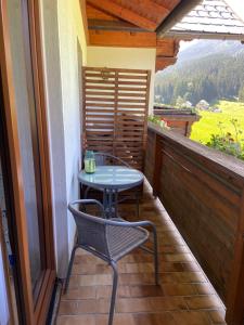 A balcony or terrace at Haus Sperleiten