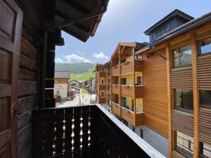 Un balcon sau o terasă la Mountain Spirit Apartments