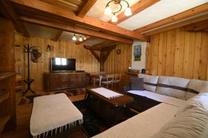 TV a/nebo společenská místnost v ubytování Cabarkapa Guesthouse