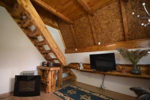 TV a/nebo společenská místnost v ubytování Cabarkapa Guesthouse