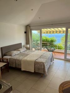 Posteľ alebo postele v izbe v ubytovaní Studio apartment SOL