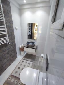 Bathroom sa Ideal Appart El Wahat VIP