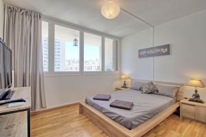 Posteľ alebo postele v izbe v ubytovaní Beau T4 traversant avec superbe emplacement