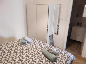Postel nebo postele na pokoji v ubytování Apartment Jacky