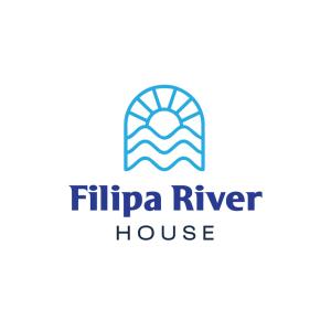 a logo for a flippa river house at Filipa River House Ada Bojana in Ulcinj
