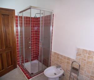 Koupelna v ubytování B&B Gianni e Pia