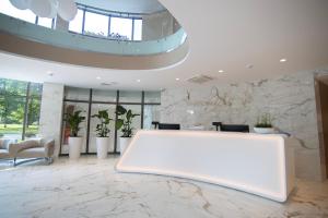 Vstupní hala nebo recepce v ubytování Mineral SPA Draugystė