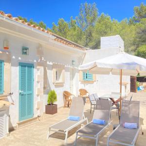 Patio alebo iná vonkajšia časť ubytovania VILLA HERDAIN