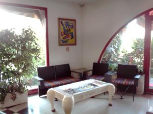 Posezení v ubytování Hotel Niki