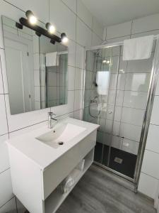 Kúpeľňa v ubytovaní Hotel Posada del Mar