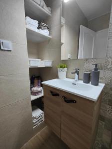 Kúpeľňa v ubytovaní Casa Aigua Blanca Oliva
