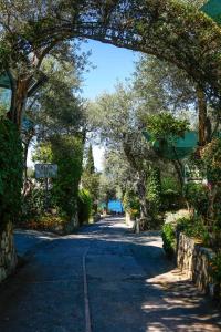 Paesaggio naturale nelle vicinanze del campeggio