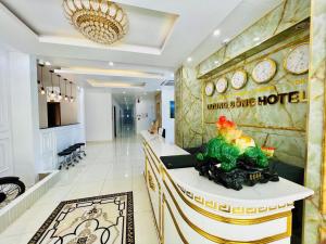 Lobby alebo recepcia v ubytovaní Dương Đông Hotel