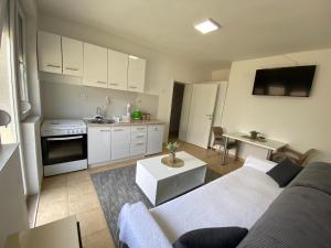 Kjøkken eller kjøkkenkrok på Central DELUXE Apartment