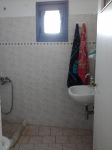 Koupelna v ubytování Agios Nikolaos Sea Side Apartments