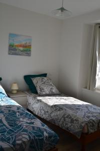 Posteľ alebo postele v izbe v ubytovaní Gîte Marin + 12 fotografií