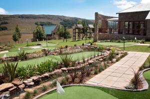 an image of a golf course with a resort at Dunkeld Country & Equestrian Estate in Dullstroom