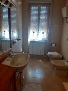 Koupelna v ubytování Casa Vacanza I principini