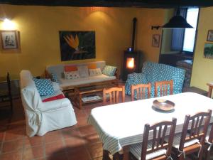Posezení v ubytování Casa Rural La Severina