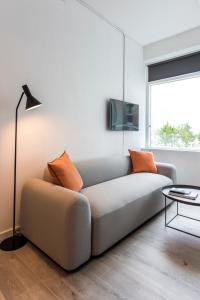 Et opholdsområde på CPH Studio Hotel