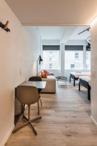 Et opholdsområde på CPH Studio Hotel