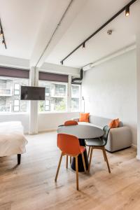 Et opholdsområde på CPH Studio Hotel