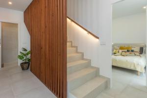 Posteľ alebo postele v izbe v ubytovaní 394921 - WONDERFUL SEMI DETACHED VILLA
