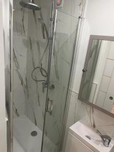 Koupelna v ubytování Apartamenty u Ewy - EUROS