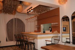 Lounge nebo bar v ubytování AFİLLİ KÖŞK