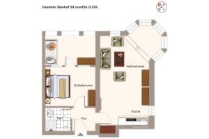 Grundriss der Unterkunft Seehof Seehof 24