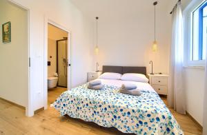 Postel nebo postele na pokoji v ubytování Apartman Placa