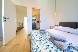 Posteľ alebo postele v izbe v ubytovaní Apartman Placa
