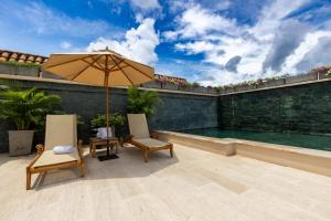 Bazén v ubytování Hotel Casa Canabal by Faranda Boutique nebo v jeho okolí
