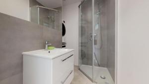 Koupelna v ubytování Stilo Dom - Plac Grunwaldzki