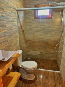 Ένα μπάνιο στο Refúgio 370