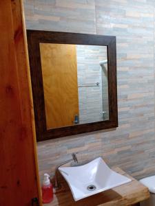 Ένα μπάνιο στο Refúgio 370