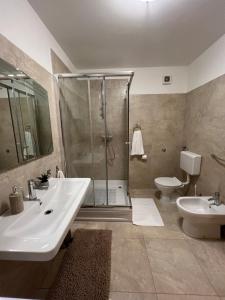 Koupelna v ubytování Ana Exclusive Apartments