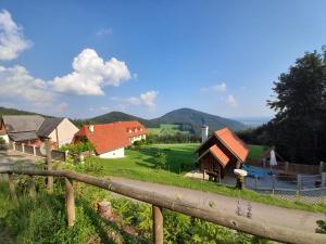 Splošen pogled na gorovje oz. razgled na gore, ki ga ponuja apartma