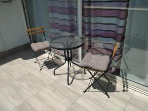 Balkón alebo terasa v ubytovaní Apartmani ZP44