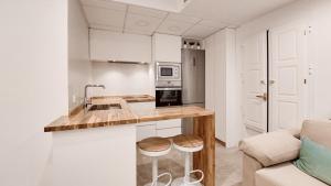 Kuchnia lub aneks kuchenny w obiekcie Reposo Sweet Home & Free Parking