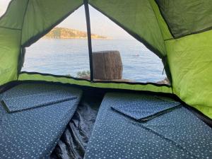 Lanskap alam di dekat tenda glamping